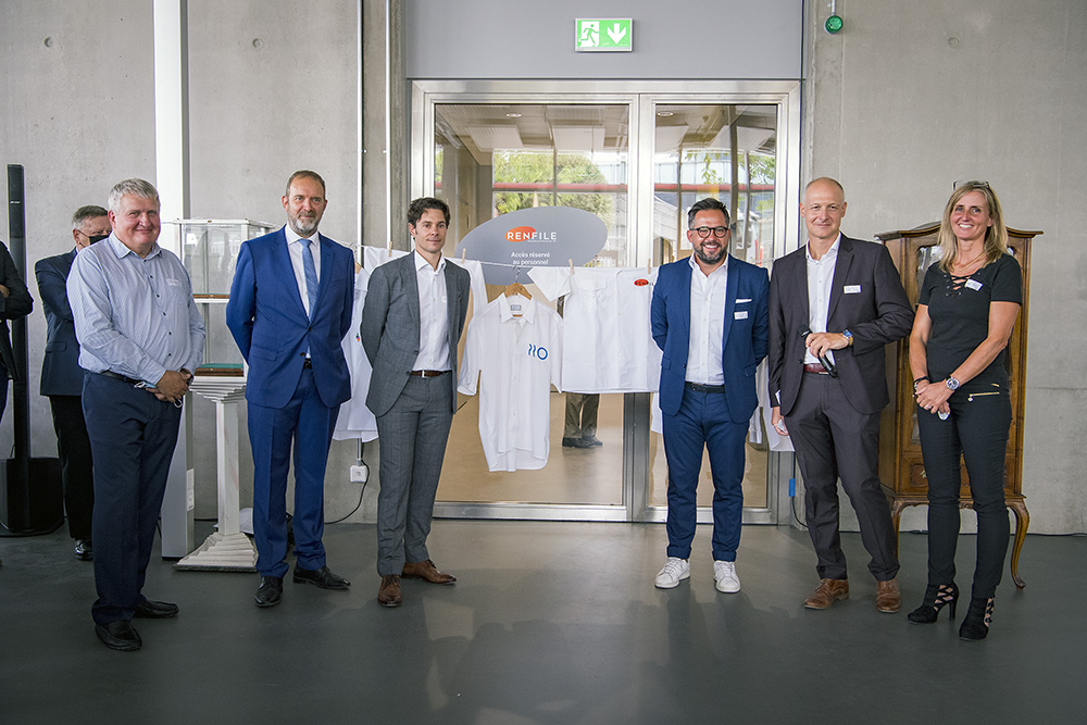 Inauguration de la nouvelle Renfile et de la Blanchisserie